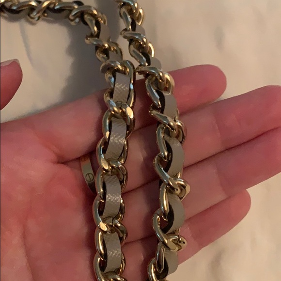 Gray Tory Burch over the shoulder bag - Picture 5 of 5